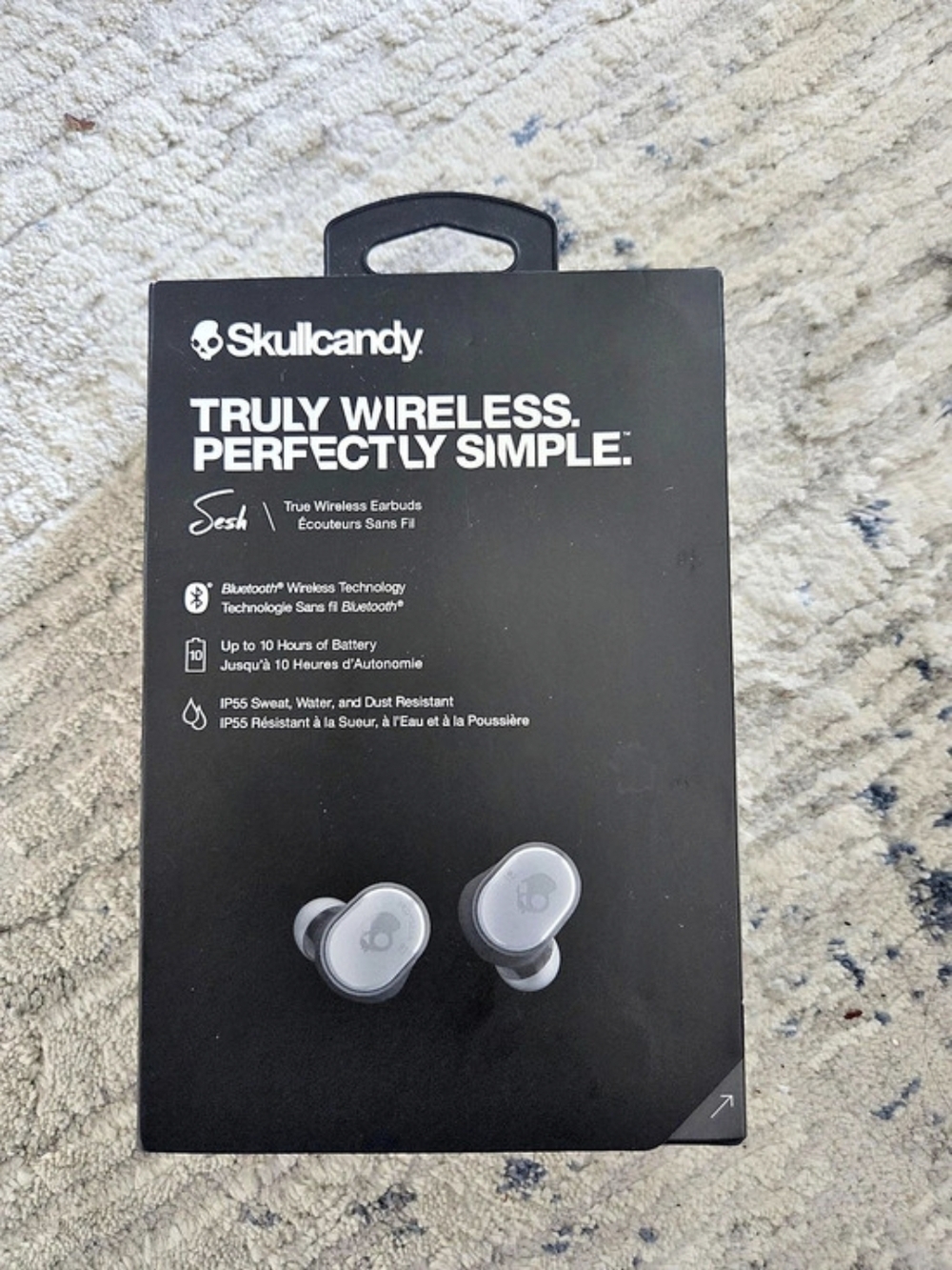 Skullcandy Sesh Wireless Earbud Headphones in Black
